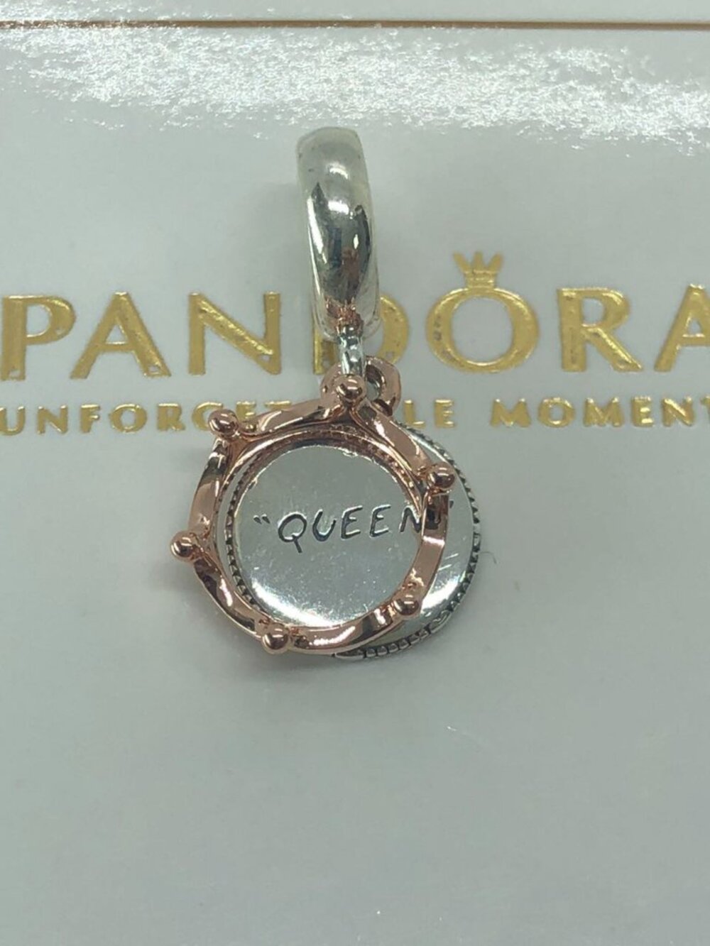 Pandora Queen & Regal Crown Dangle Charm